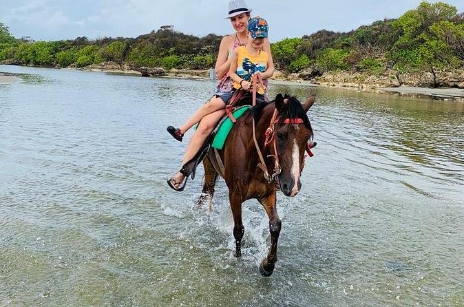 2-hour sunset horseback ride from Punta Cana - Reaching Macao Beach at the end of the ride