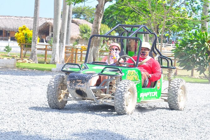 4 on 1 Tour. (Included Buggy, Zip lines, Horseback & Atabey Park) - Zip lines above Palo Amargo