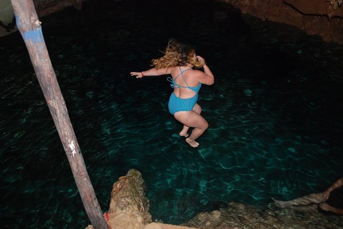 4WD Terracross + Breef Safari + River Cave and Macao Beach - The cave lake brings a welcome change of pace