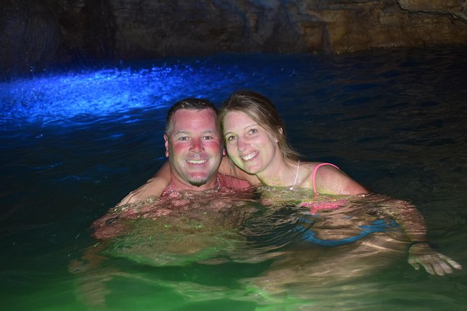 4x4 Dominican Adventure with Chocolate and Coffee Tasting - The clear cenote at Taino Ecological Park