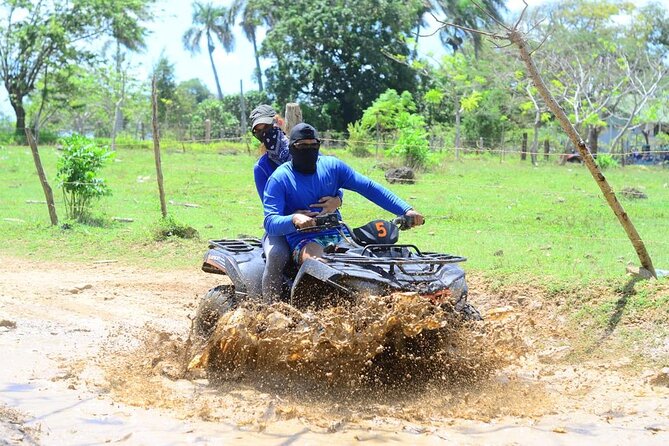 Adrenaline in 4X4 ATV through Macao Beach, Cave, Cafe Tour and Tobacco - ATV trails, cave water, coffee, tobacco, and Macao Beach