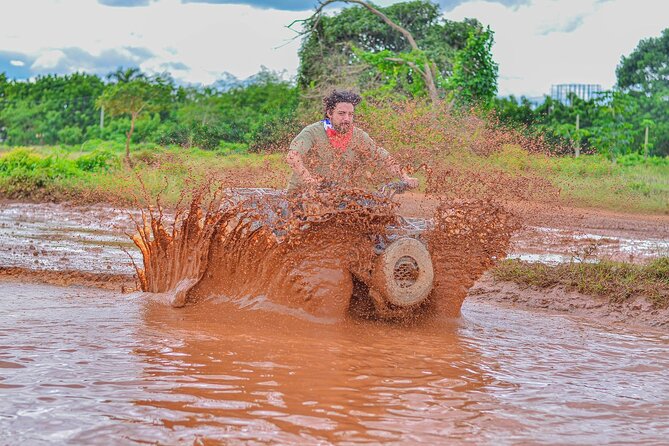 Adrenaline in 4X4 ATV through Macao Beach, Cave, Cafe Tour and Tobacco - Reaching Macao Beach by ATV