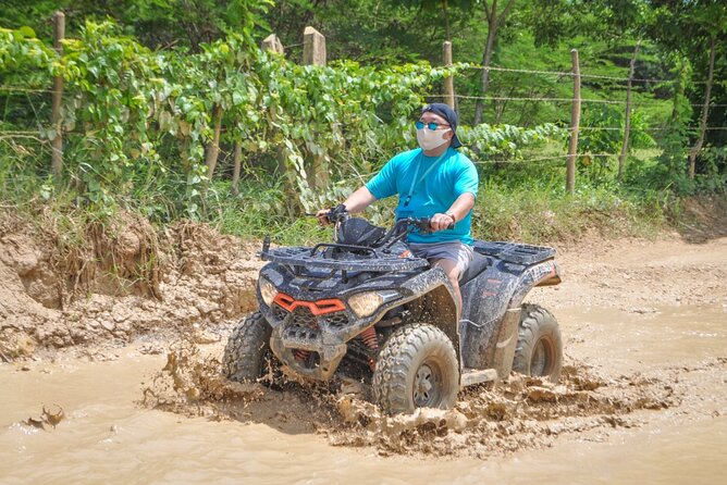 Adventure:4x4 ATV Cave and Dominican Culture At Punta Cana - Taino Cave: the cold-water payoff