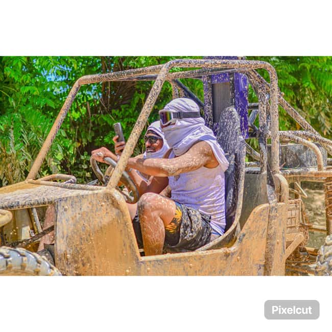 Adventure Buggy Punta Cana:Cave Macao Beach - Swimming at the clear cenote