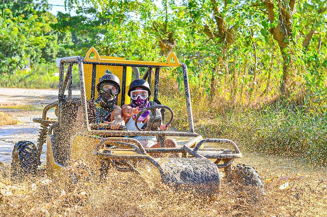 ATV Adventure to Water taino Cave and Macao Beach in Punta Cana - Starting through tropical trails and gardens