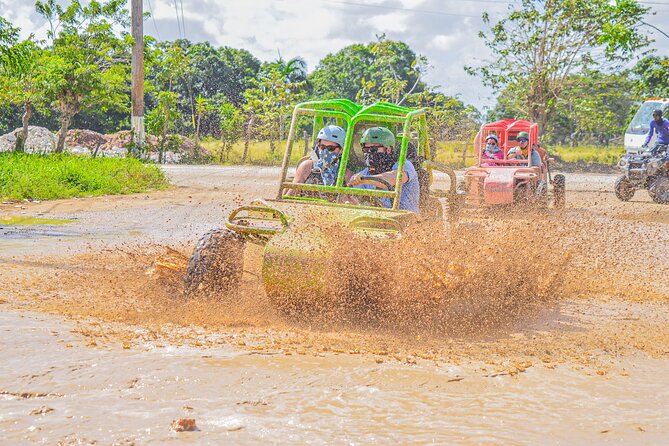 ATV OR BUGGY Ride Into the jungle with cave coffee & chocolate - Entering the clear-water cave