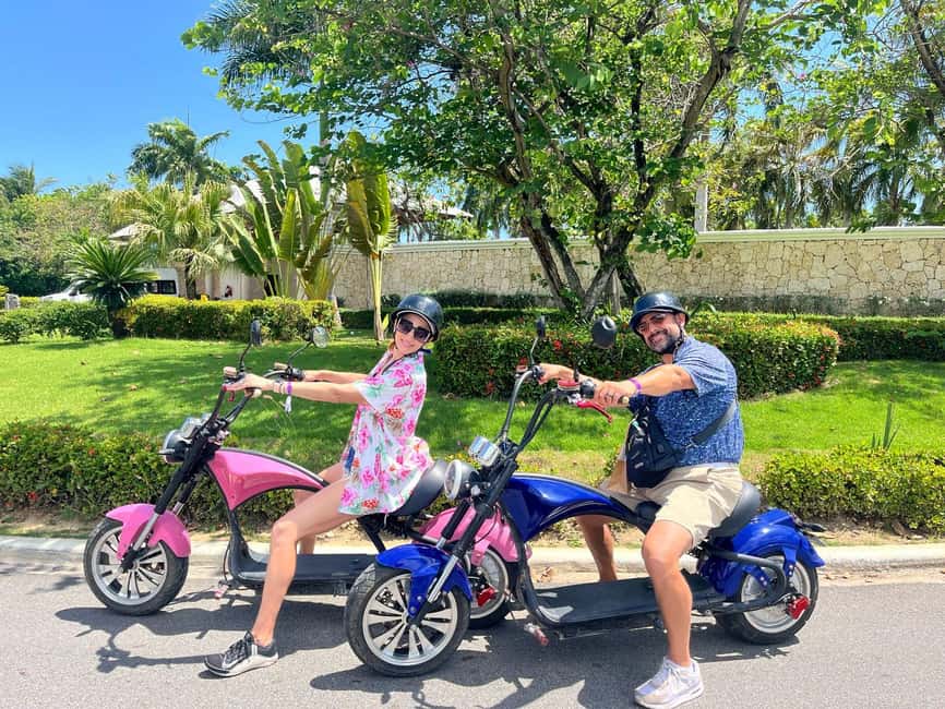 Bavaro Punta Cana: City Tour with Harley models E-Scooters - What makes this Punta Cana scooter tour different