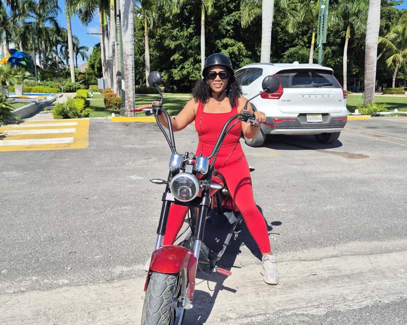 Bavaro Punta Cana: City Tour with Harley models E-Scooters - What riding on local roads is really like