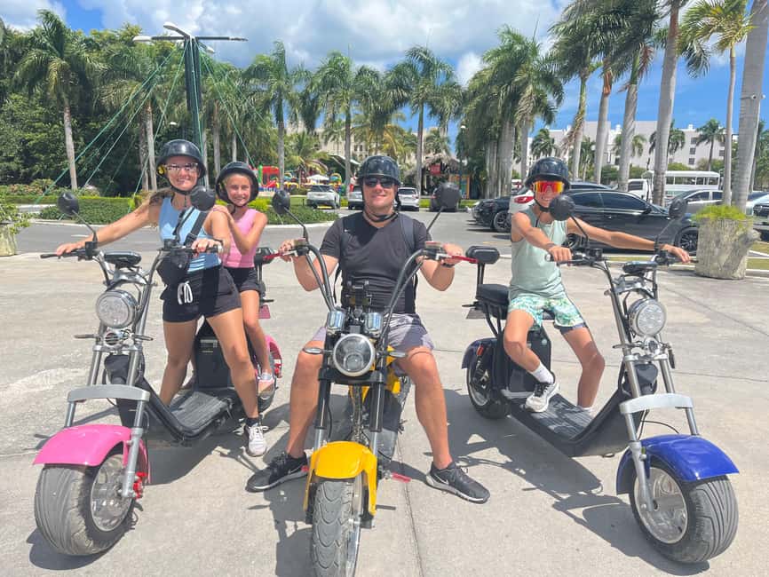 Bavaro Punta Cana: City Tour with Harley models E-Scooters - Bávaro Beach gives you the first coastal view