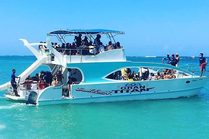 Bavaro Punta Cana EN boat party with drinks and transportation - Key points to know before booking