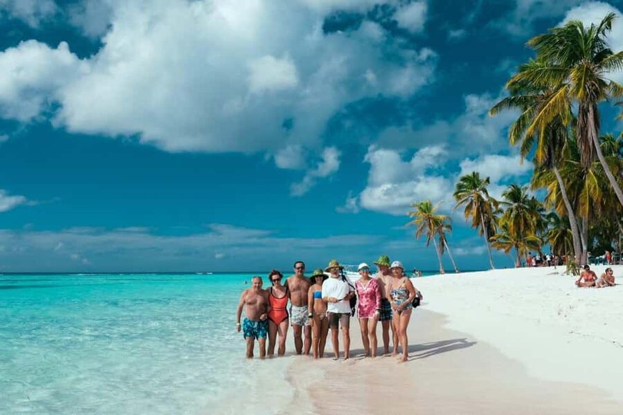 Bavaro: Saona Island Speedboat Tour with Open Bar - The day begins with transport to Bayahibe