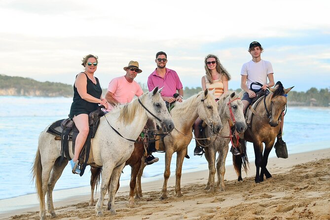Beach Sunset on Horse Riding in Punta Cana(Private Option) - Riding from the ranch to the sunset beach