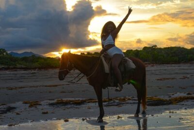 Beach Sunset on Horse Riding in Punta Cana(Private Option)