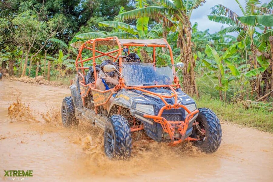 Booggy Adventure en Macao: Cuevas, Playa y Barro Extremo - Mud, engines, and the road to Macao Beach