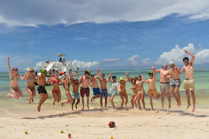 Boots and Booze in Punta Cana, A COUNTRY Party Boat Cruise - A 30-minute snorkeling stop