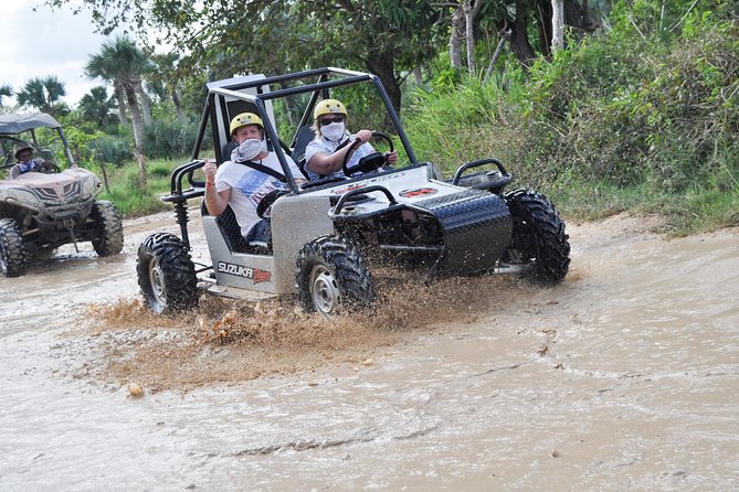 Buggies Extreme and Cenote Cave Adventure Half Day - The plantation and local product stops