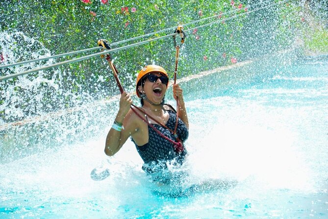 Buggy Adventure with Cenote, Waterfalls & Dominican Lunch - Relaxing at the waterfall pool
