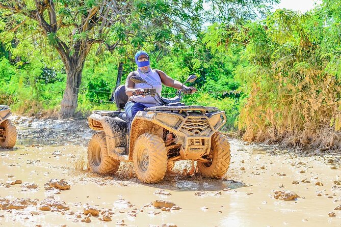 Buggy and ATV Adventure Without Limits in Punta Cana - Riding the ATV through Punta Cana