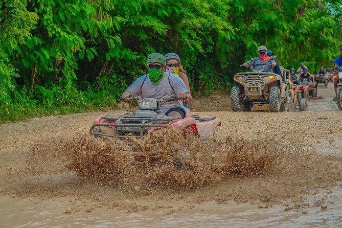 Buggy and ATV Tour in Punta Cana Taina Cave and Macau Beach - Guides, transport, and the group experience
