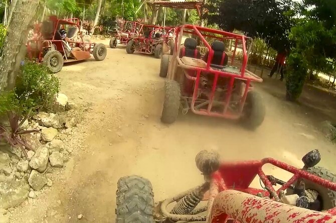 Buggy Extreme Tour to Macau Beach and River Cave in Punta Cana - Pickup, group size, and physical effort