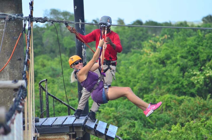 Buggy Ride, Zipline Splash & Waterfall Pool Combo with Lunch - Who will enjoy this combination most