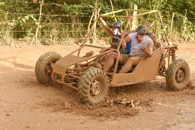 Buggy Route Adventure in Punta Cana - Swimming inside a Taino cave