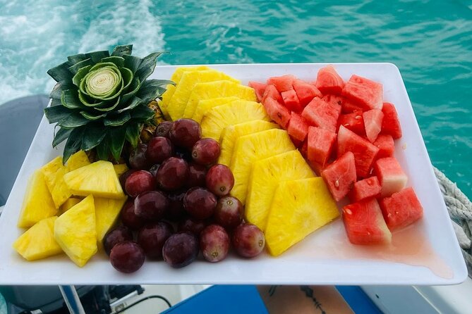 Caribbean Party Boat - Snorkeling from the catamaran