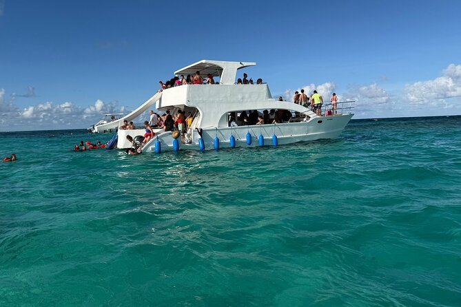 Catamaran Booze Cruise And Snorkeling Punta Cana - Adults Only - The natural pool stop