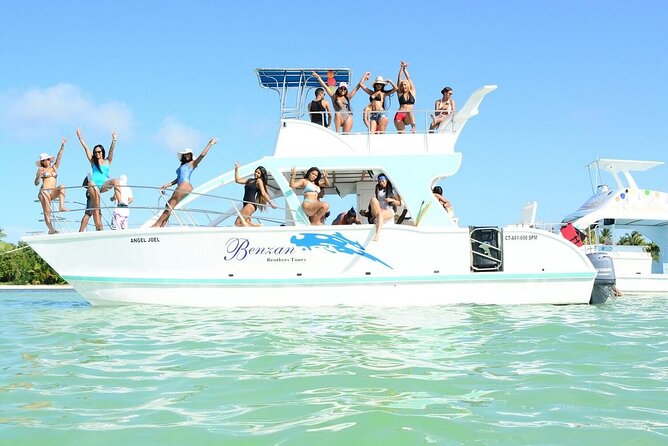 Catamaran Party Boat In Punta Cana With Pick Up - Drinks, snacks, dancing, and games