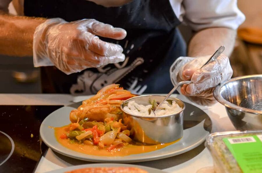 'Chillo al Coco' Cooking Class & Taino Concept store - The coconut sauce is the star