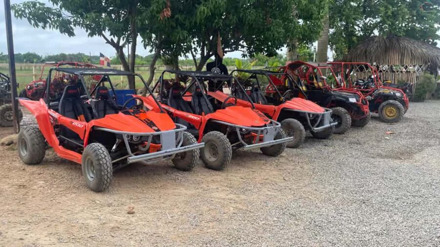 Discover Punta Cana Tour Buggy & ATV Tour Macao Beach Cenote - Swimming in the natural blue-water cenote
