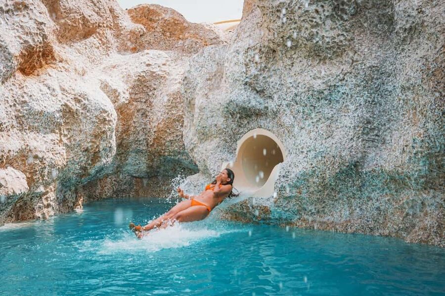 El Dorado Water Park Full Entry and Transfer from Punta Cana - Cabanas, shade, and the pace of the day