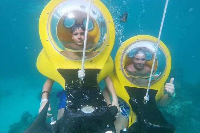 Experience a Submarine Scooter with ScubaDoo Punta Cana - Who will enjoy ScubaDoo most
