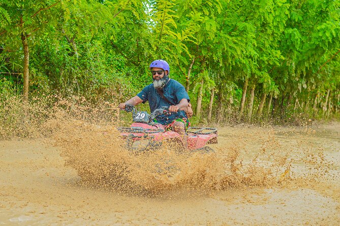 Explore Punta Cana in Buggy - Taking a break at Macao Beach