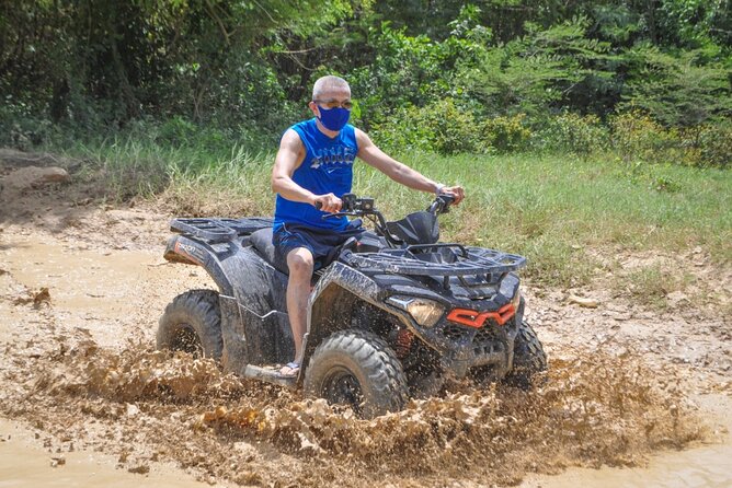 Extreme Adventure in Atv -Punta Cana - Macao Beach and the people selling there