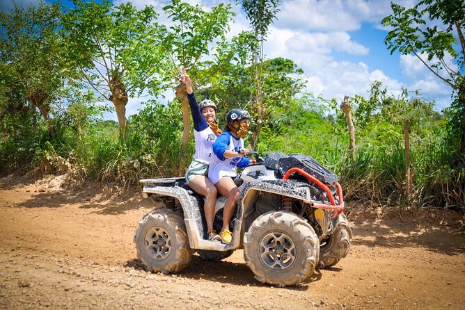 Extreme Adventure on ATV Quad Bikes from Punta Cana - Entering the natural cave