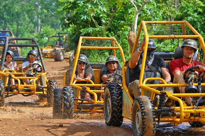 Extreme Offroad Buggy Adventure in Punta Cana - Cooling off in an ancient cave lagoon