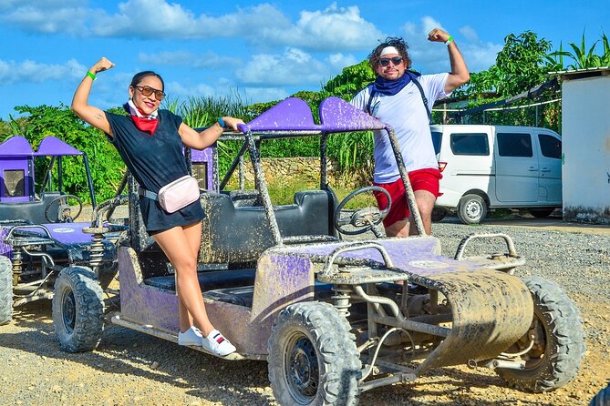 Family Friendly ATV and Buggy Excursion in Punta Cana - Swimming at Los Hoyos del Salado