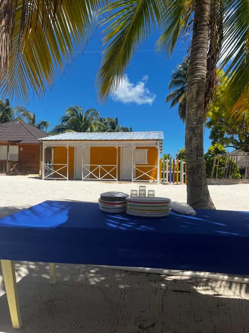From La Romana: Saona Island for Aida Cruises Passengers - Dominican lunch beside Saona Beach