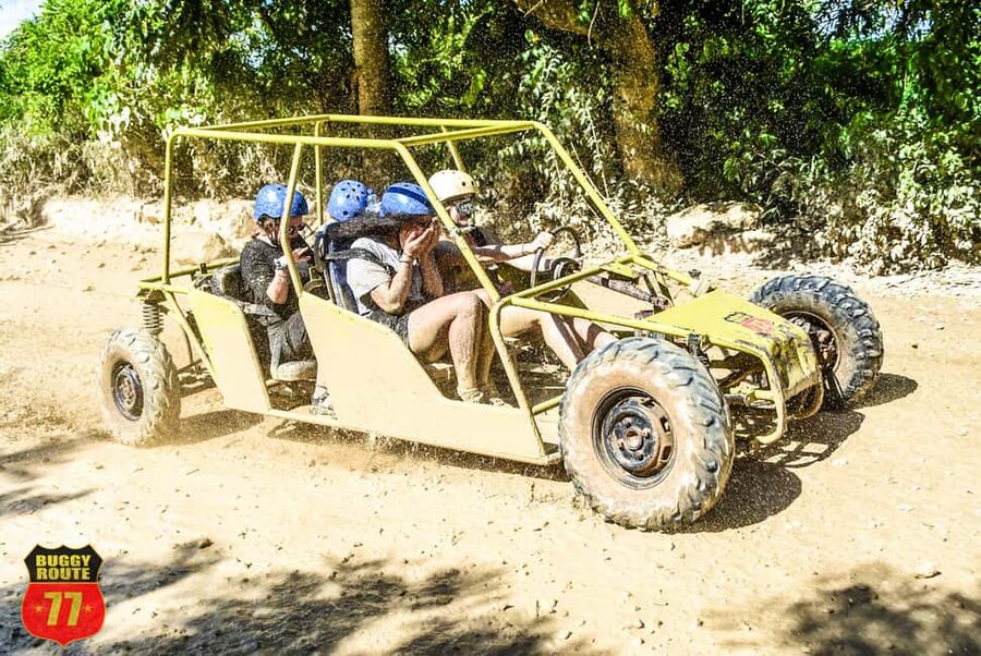 From Punta Cana: Countryside Off-Road Buggy Adventure - Driving the muddy roads through northern Punta Cana