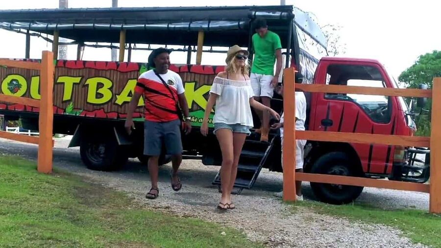 From Punta Cana: Higüey Guided Safari Tour - What the safari truck setup means
