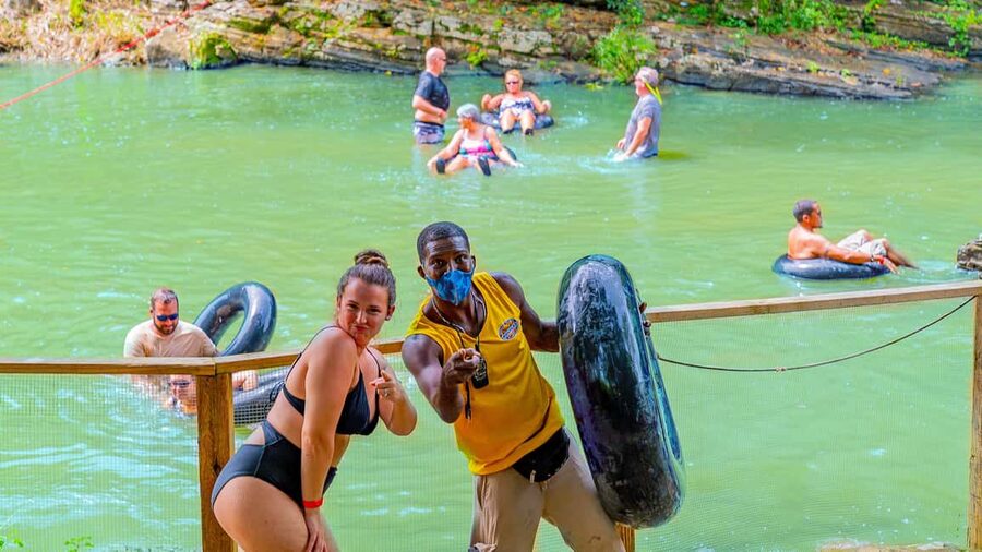 From Punta Cana: Jungle Buggy Ride & Monkeyland Guided Tour - Meeting the squirrel monkeys at Monkeyland