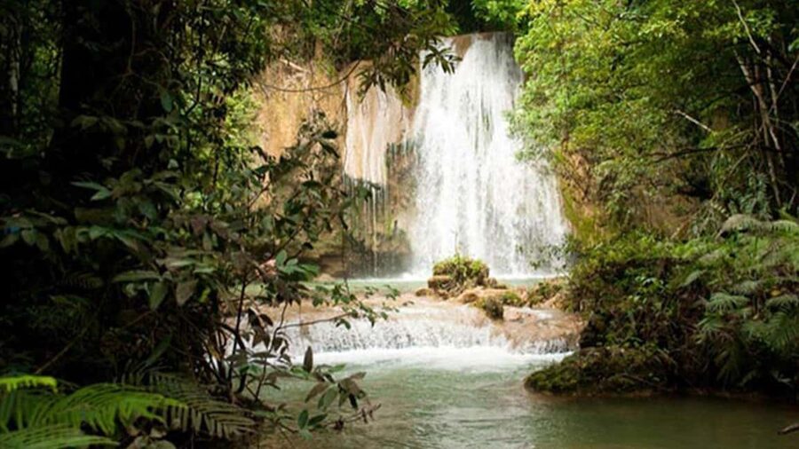 From Punta Cana: Samana and Bacardi Island Cruise and Tour - Cayo Levantado, the white-sand finish