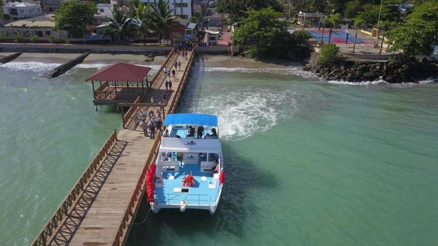 From Punta Cana: Whale Watching and Montana Redonda Tour - The early road from Punta Cana to Miches