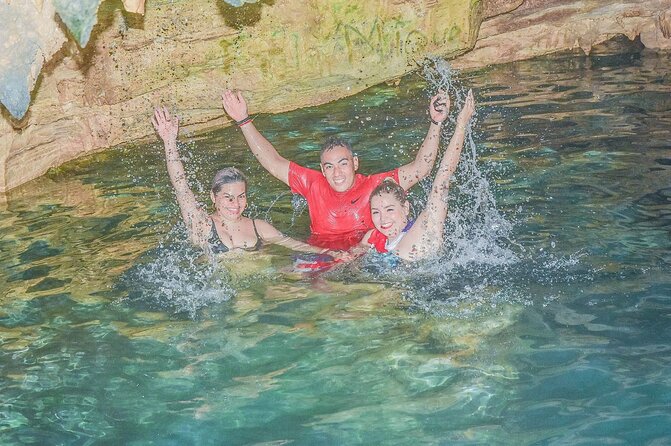 From PuntaCana: Tour in buggy double With Cenote and macao beach - Macao Beach: 30 minutes by the water