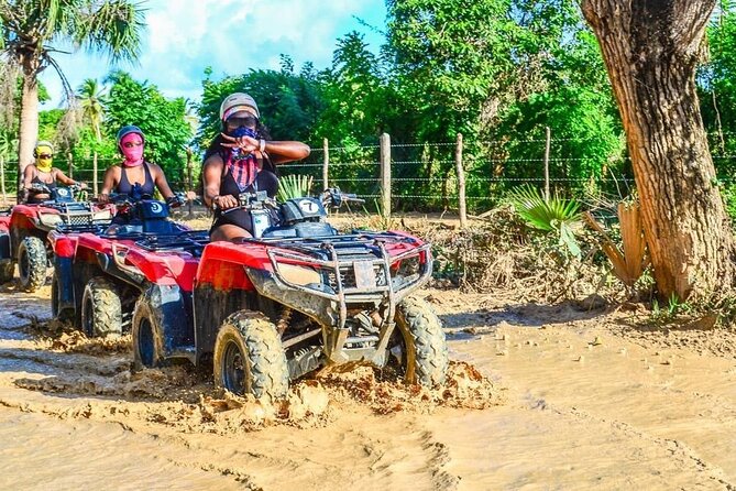 Full Day ATV Experience and Booze Cruise with Open Bar - A Dominican farm with coffee, chocolate, tea, and cigars