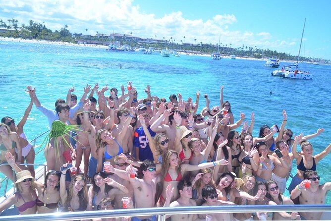 Full-day Buggy & Party Boat tour: snorkel, open bar, cave pool - Snorkeling in clear Caribbean water