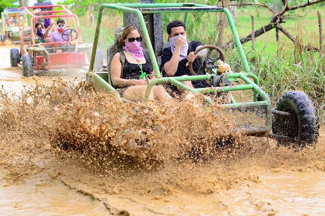 Full-day Buggy & Party Boat tour: snorkel, open bar, cave pool - Coffee, chocolate, and local tastings along the way
