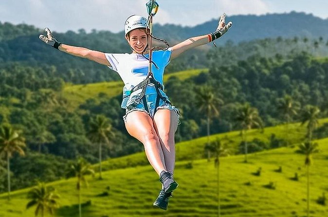 Fun Park Adventure in punta cana Super Combo of 4 - Ziplining through the forest canopy