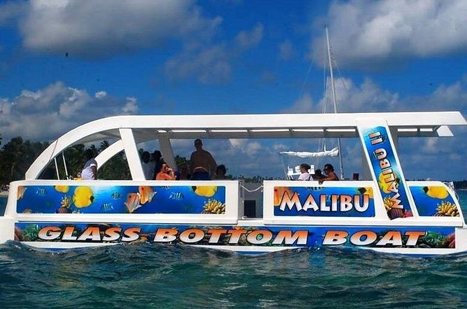 Glass Bottom Boat in Punta Cana - Snacks, drinks, and the service question